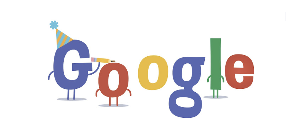 Logo ulang tahun ke-16 Google